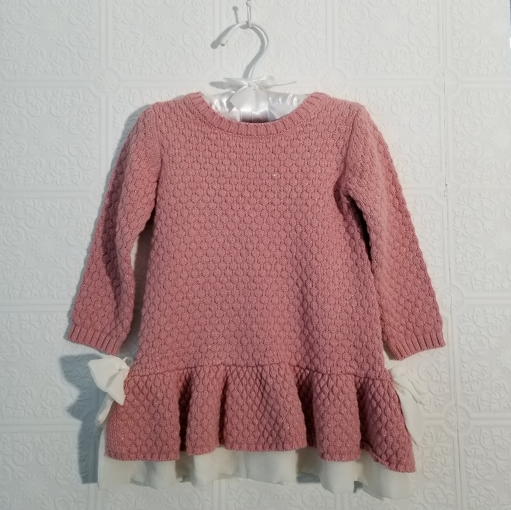 Catherine Malandrino infant Pink knit dress